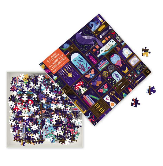 Adult Jigsaw Puzzle: Jenny Zemanek: A Cabinet of Curiosities by