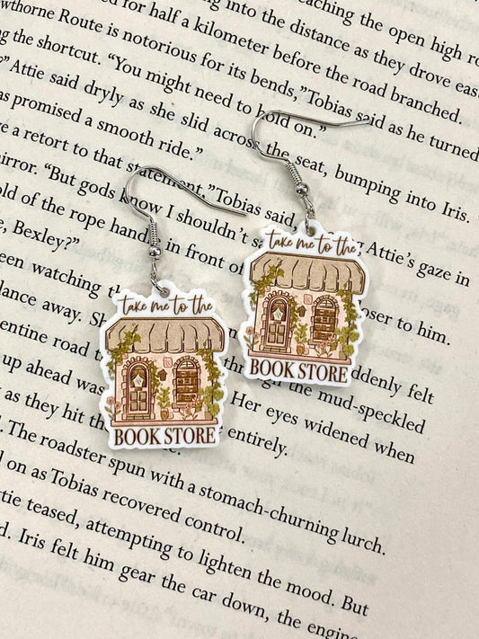 Bookstore Book Lovers Reader Library Earrings #2