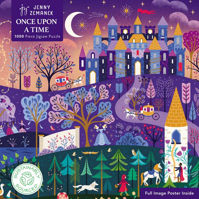 Adult Sustainable Jigsaw Puzzle Jenny Zemanek: Once Upon a Time by
