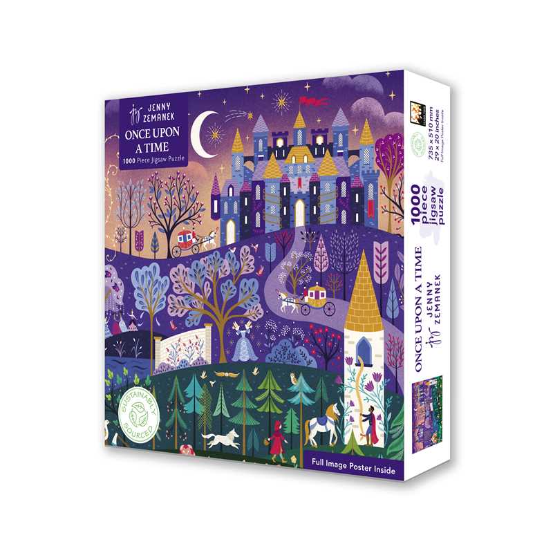 Adult Sustainable Jigsaw Puzzle Jenny Zemanek: Once Upon a Time by