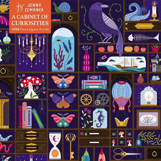 Adult Jigsaw Puzzle: Jenny Zemanek: A Cabinet of Curiosities by